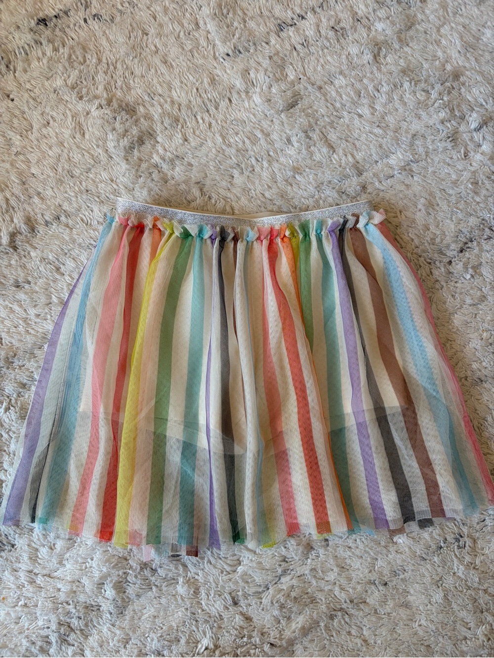 Target Pride Collection Kids Rainbow Tulle Tutu Skirt, Size M 8